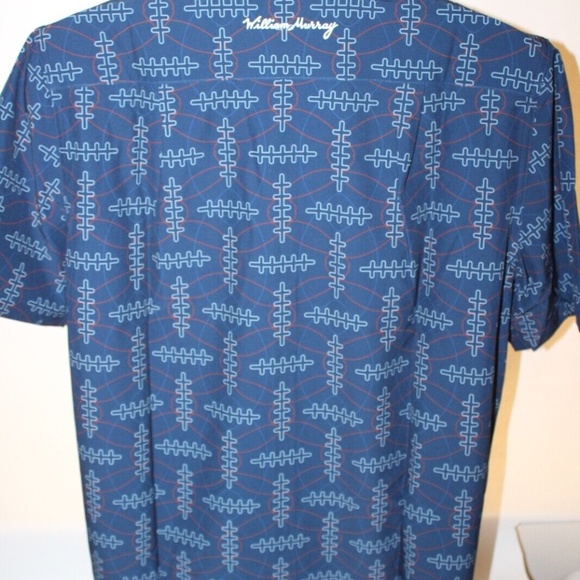 NWT $85 Mens WILLIAM "Bill" MURRAY GOLF Laces Out SS Button Sport Shirt L - Picture 8 of 9